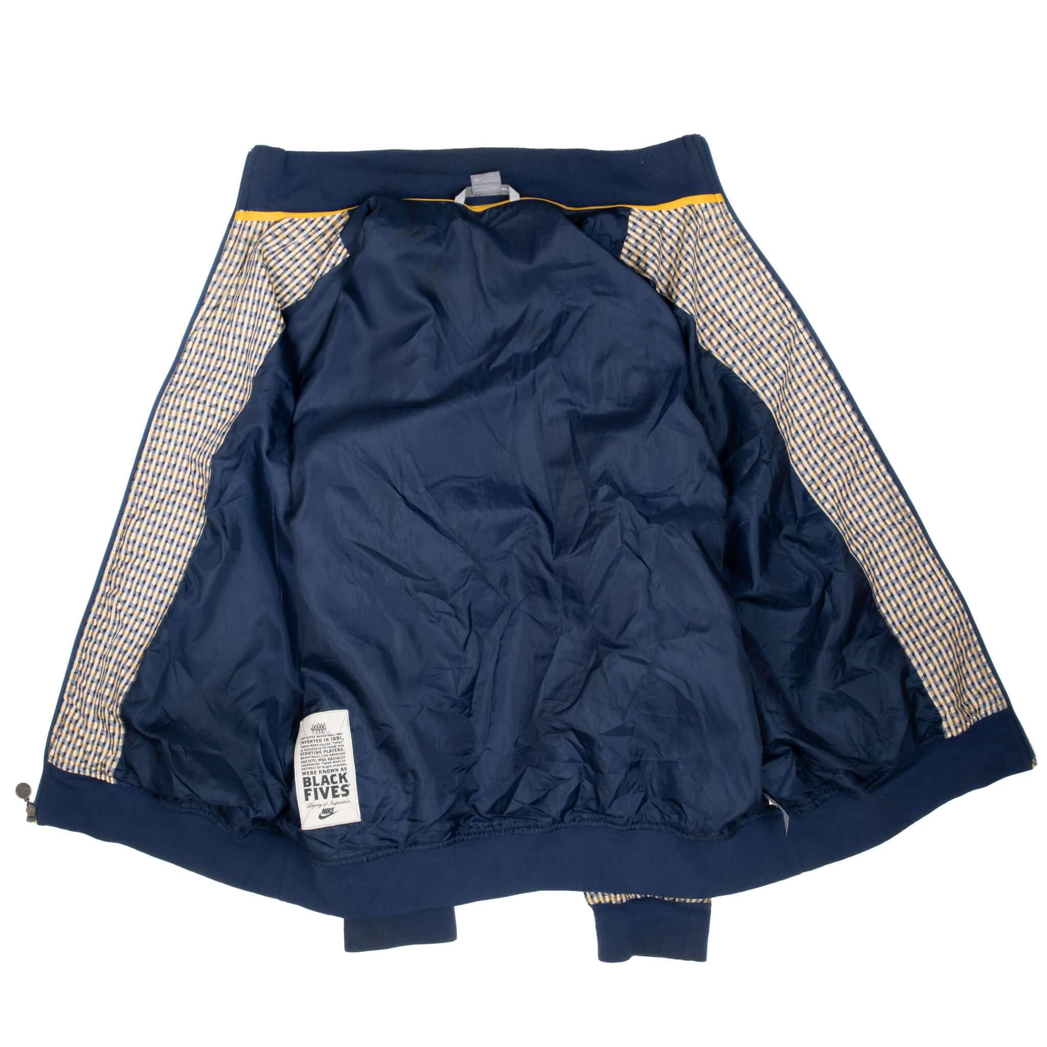 VINTAGE NIKE NY HARLEM RENS BASKETBALL WINDBREAKER JACKET 2000S XL