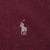 Vintage Ralph Lauren Full Zip Classic Burgundy Hoodie Sweatshirt Size Medium