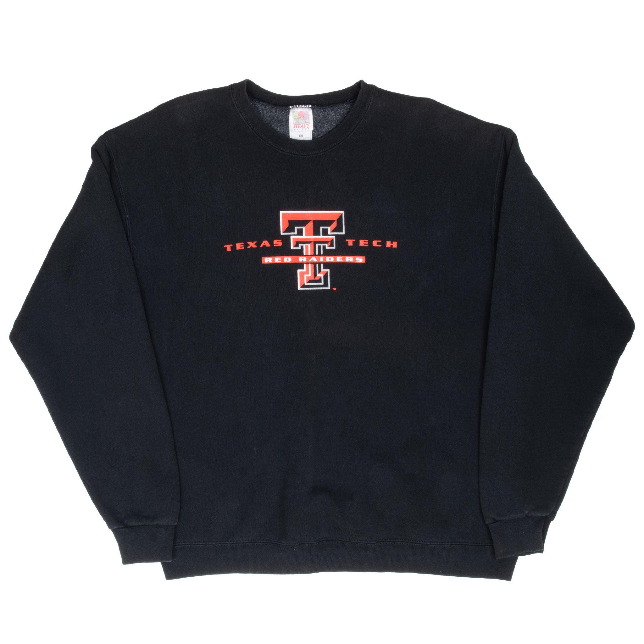 Vintage Ncaa Texas Tech Red Raiders Football Sweatshirt 1990S XL