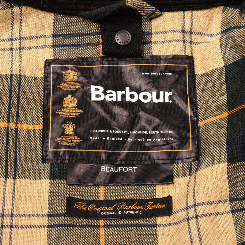 VINTAGE BARBOUR CLASSIC BEAUFORT WAX JACKET SIZE L/XL MADE IN ENGLAND