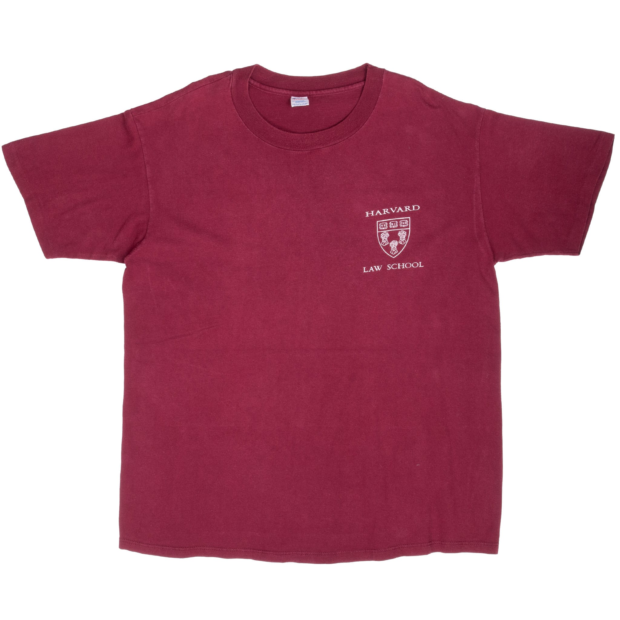 VINTAGE CHAMPION HARVARD LAW SCHOOL TEE SHIRT 1980S XL MADE IN USA