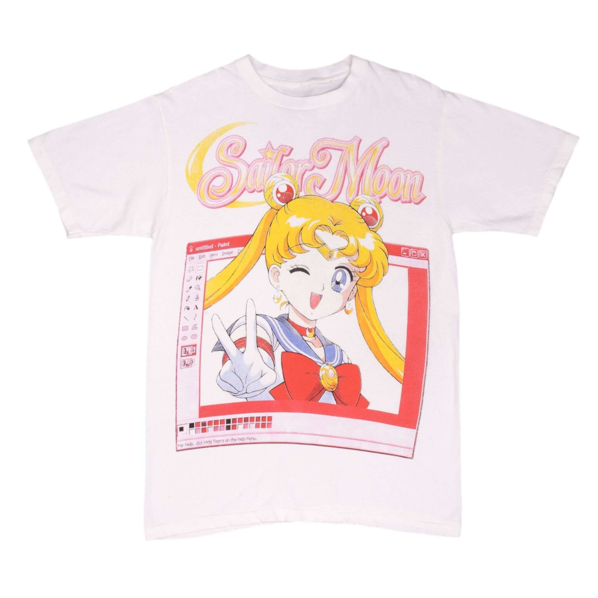 Bootleg Sailor Moon Tee Shirt Size Medium Single Stitch