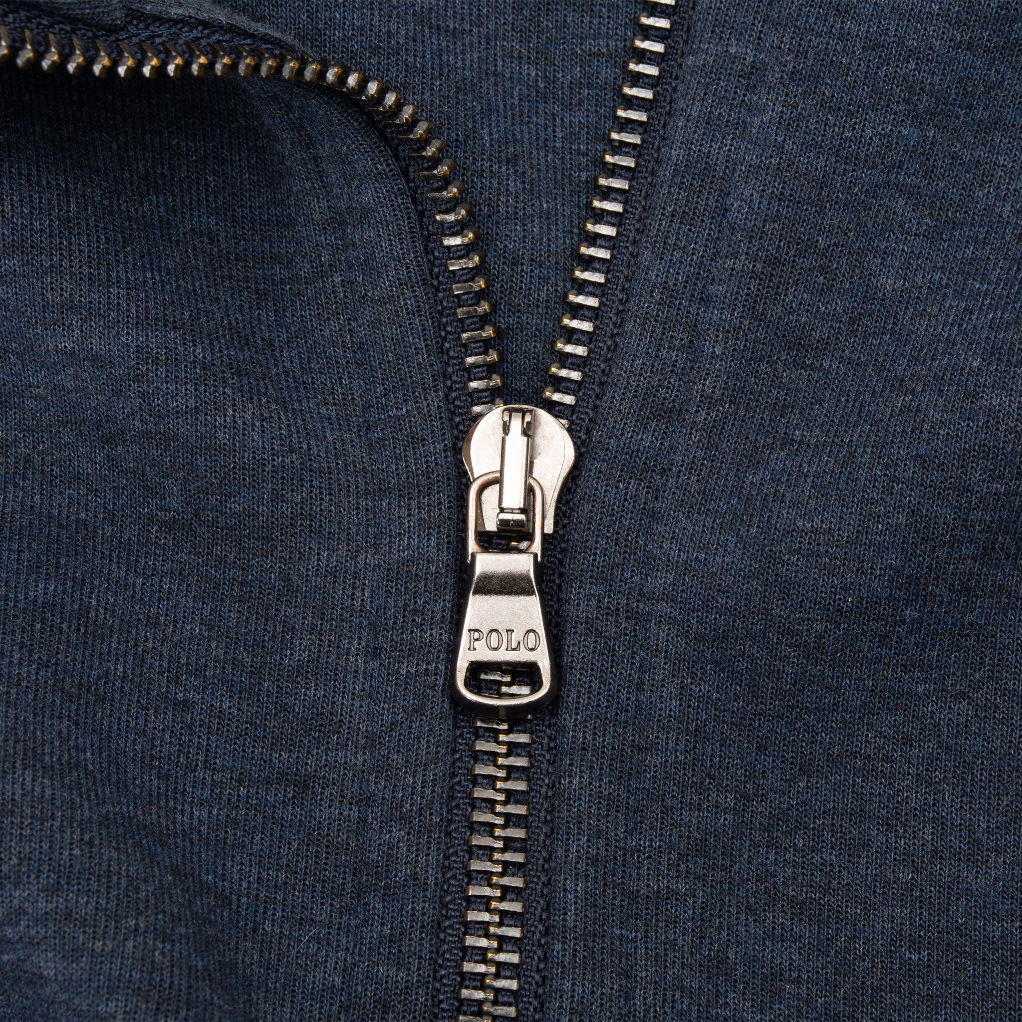 Polo Ralph Lauren Blue Quarter 1/4 Zip Sweater Size 2Xl