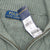 Vintage Polo Ralph Lauren Sage Green Quarter 1/4 Zip Sweater Size Large Deadstock