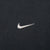 Vintage Black Nike Classic Small Swoosh Sweatshirt 2000s Size Large