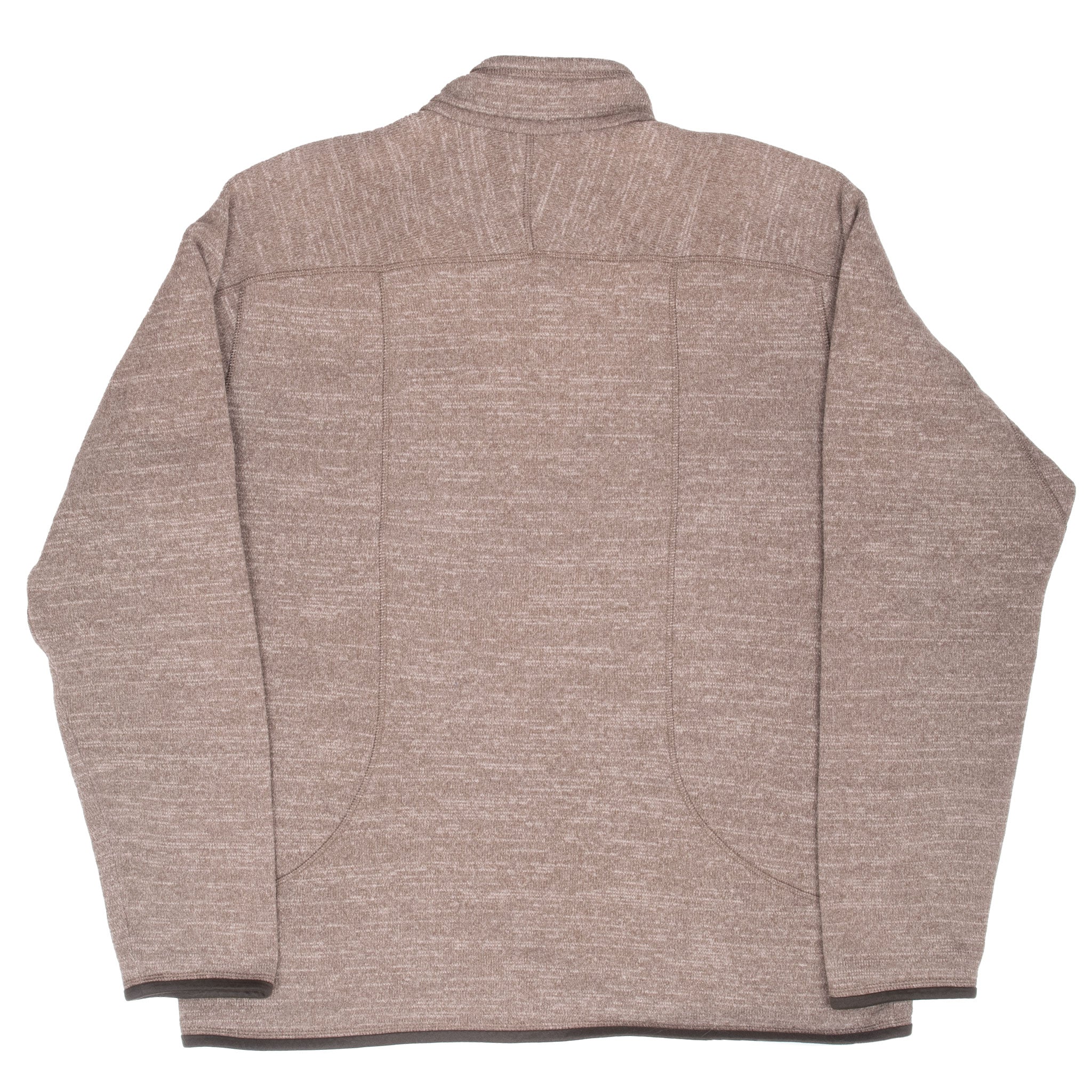 VINTAGE PATAGONIA BROWN PULLOVER BETTER SWEATER HALF ZIP FLEECE 2010S JACKET LARGE