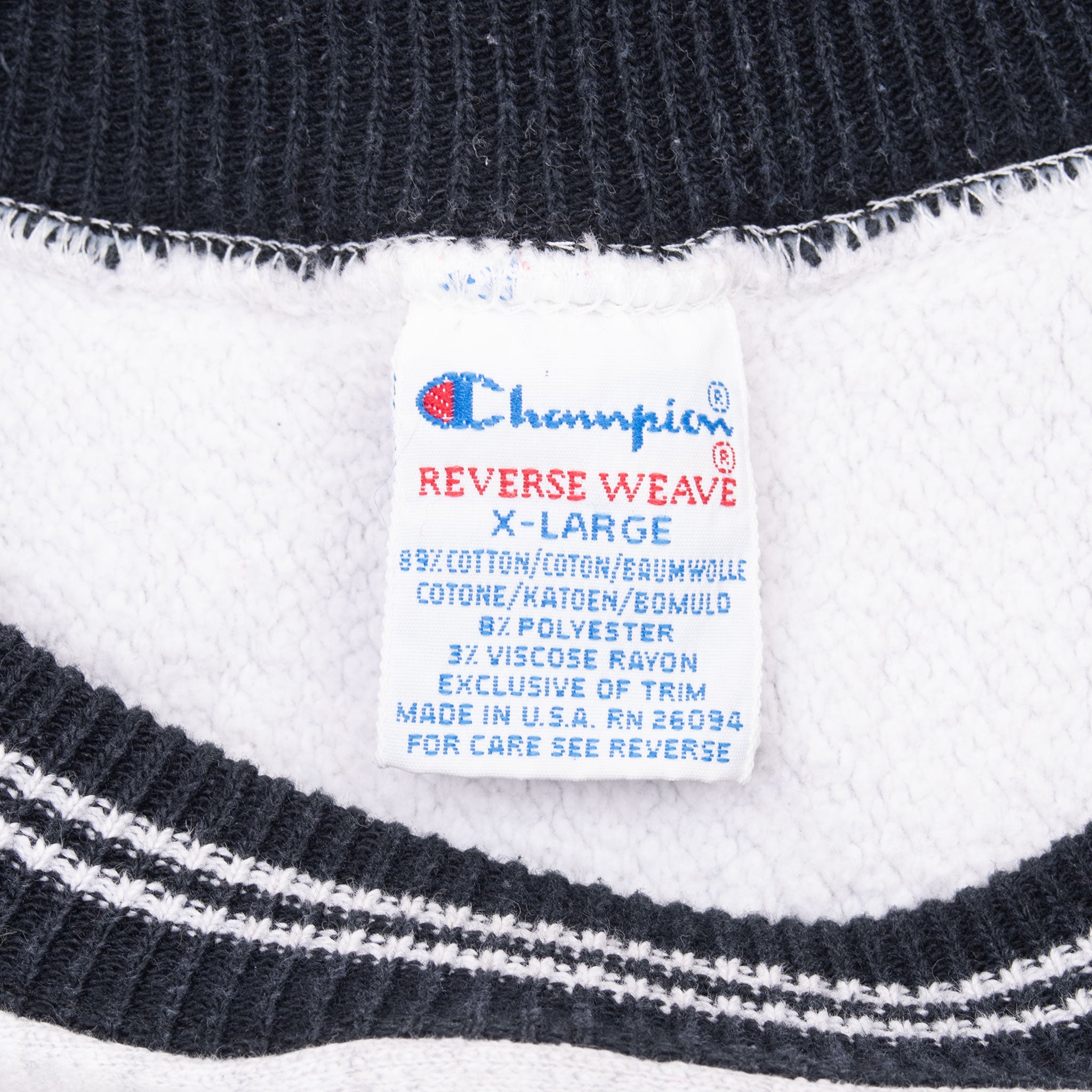 Vintage Champion Reverse Weave Grey Sweatshirt 1990S Size Large Made In Usa