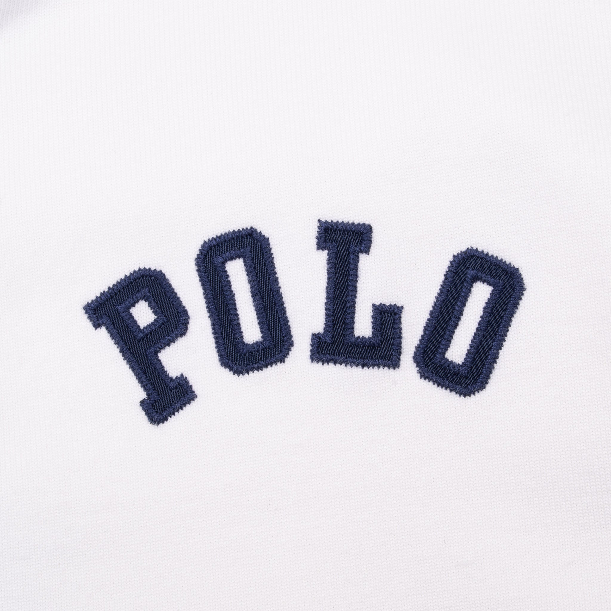 Vintage Polo Ralph Lauren White Full Zip Sweatshirt 1990S Size XL