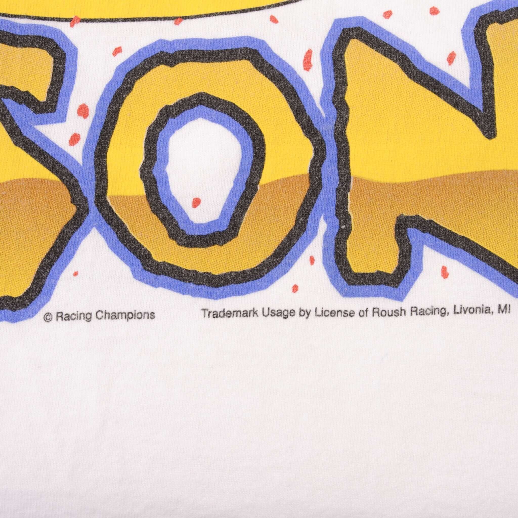 Vintage Nascar Johnny Benson Cheerios 1990S Tee Shirt Size Large