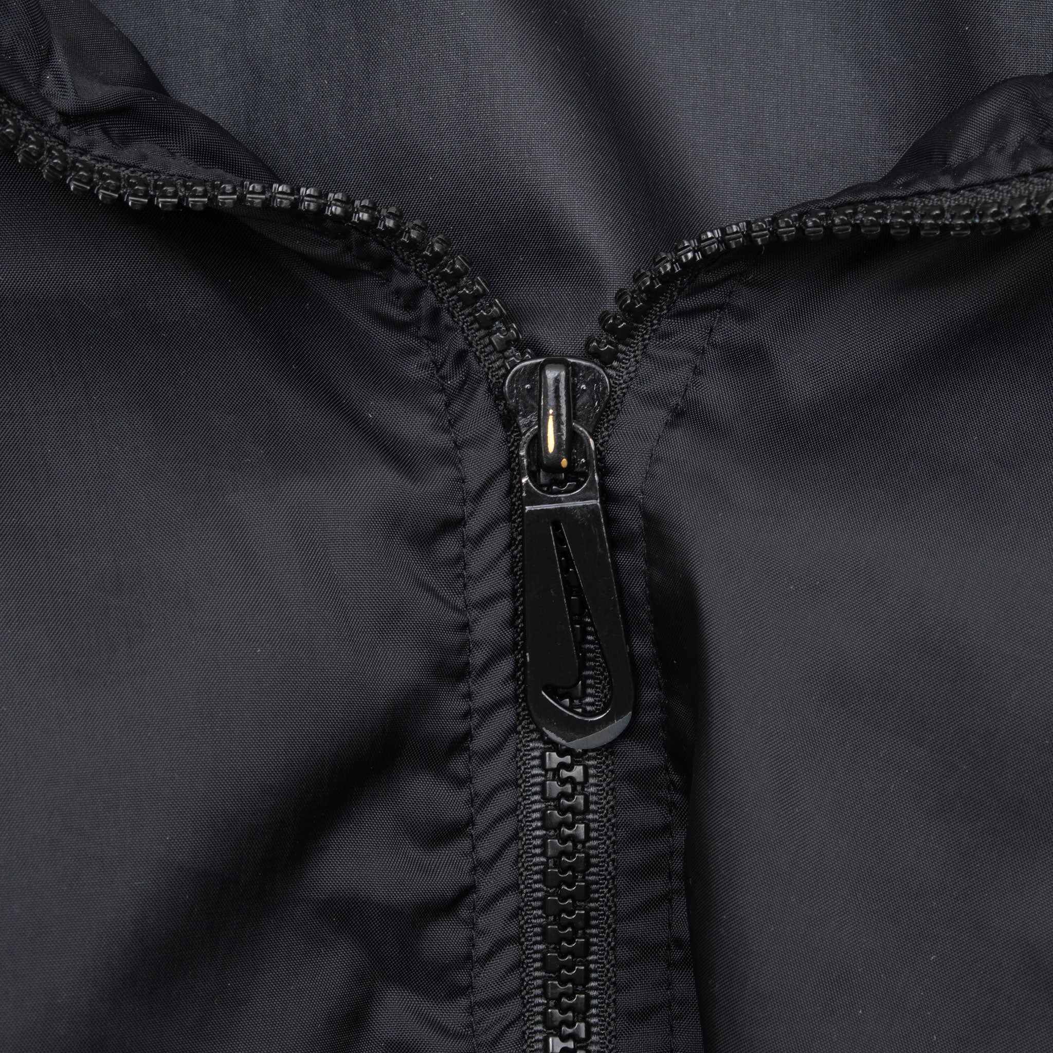 Vintage Nike Black Pullover Windbreaker Jacket 1990S Size Medium