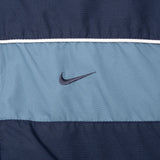 Vintage Nike Classic Swoosh Blue Windbreaker Jacket 2000S Size Medium