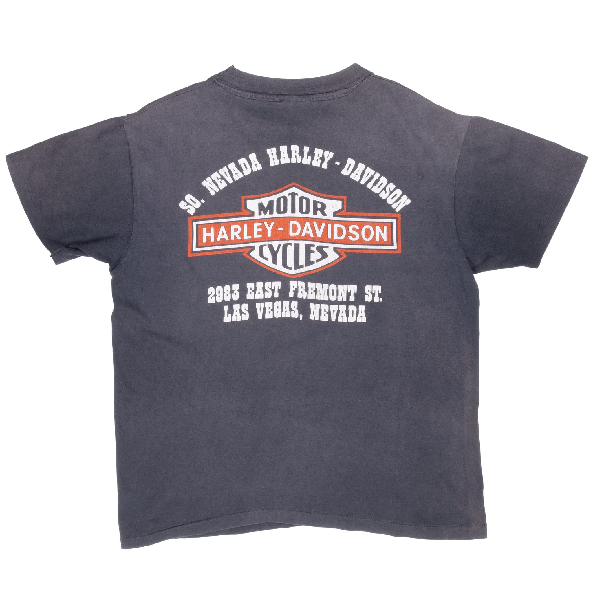 VINTAGE HARLEY DAVIDSON LAS VEGAS TEE SHIRT 1983 SIZE LARGE MADE IN USA