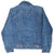 VINTAGE WRANGLER 2 POCKETS BLUE DENIM JACKET 1970S SIZE 42L MADE IN USA