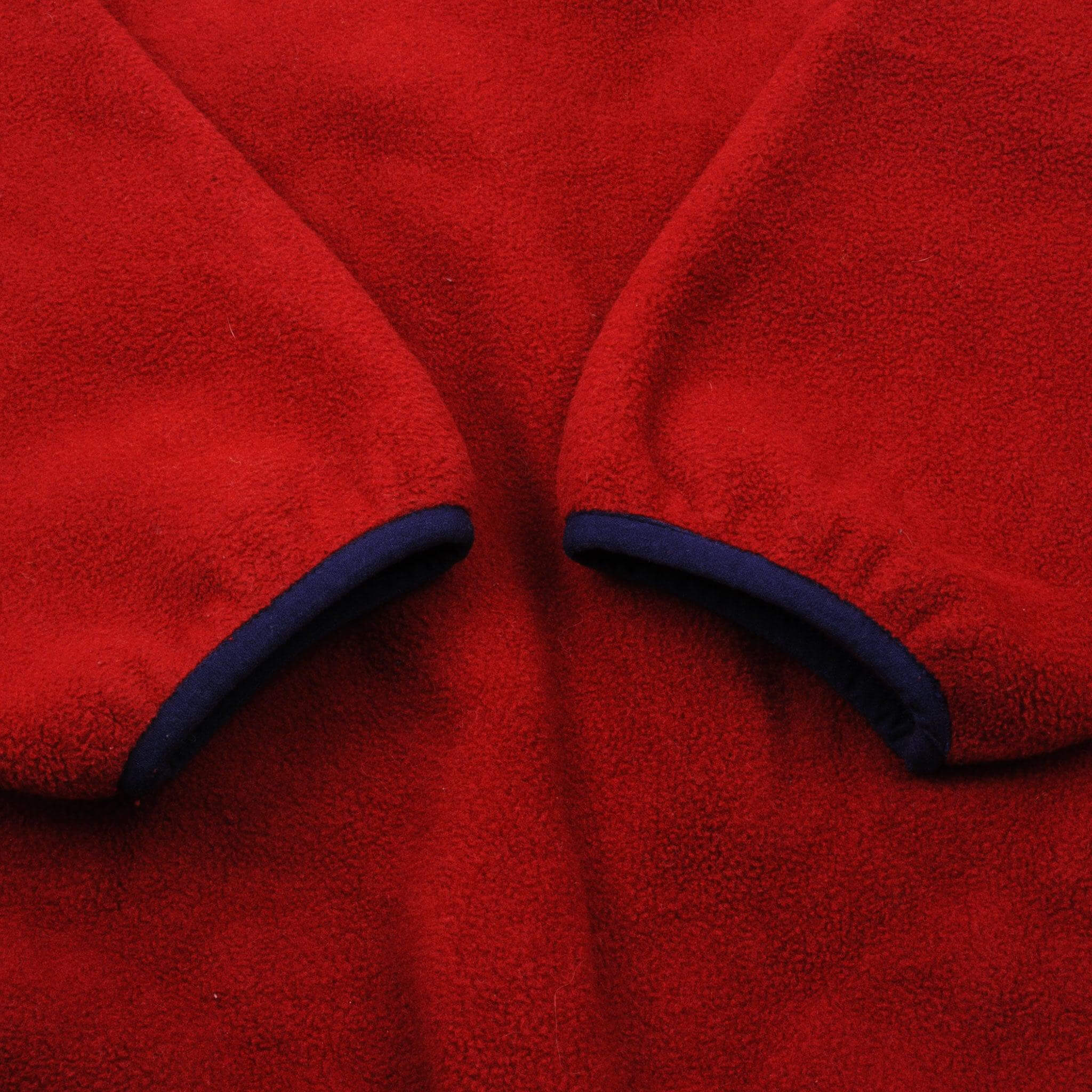 Vintage Red Patagonia Synchilla Snap T Fleece Pullover Size XLarge