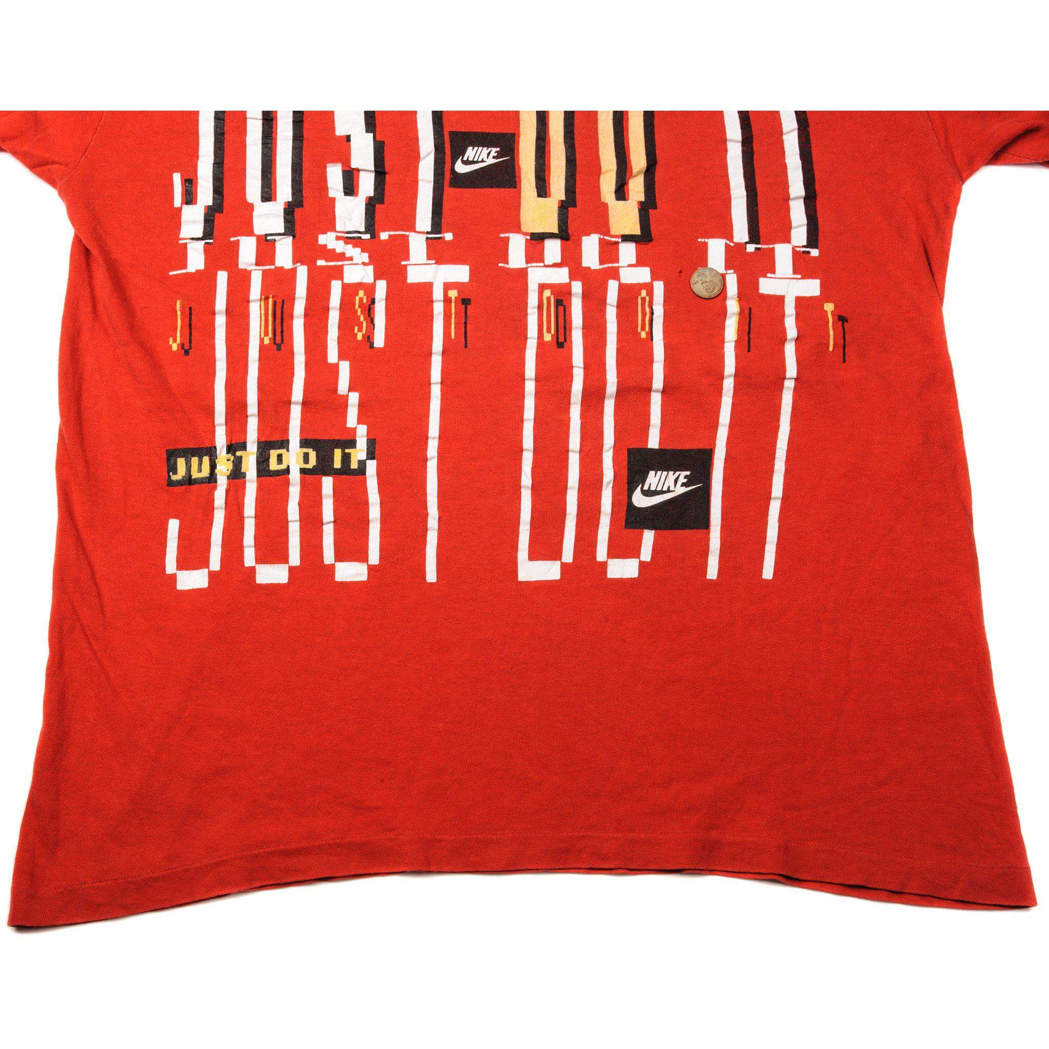 VINTAGE NIKE TEE SHIRT 1987-1992 SIZE MEDIUM MADE IN USA