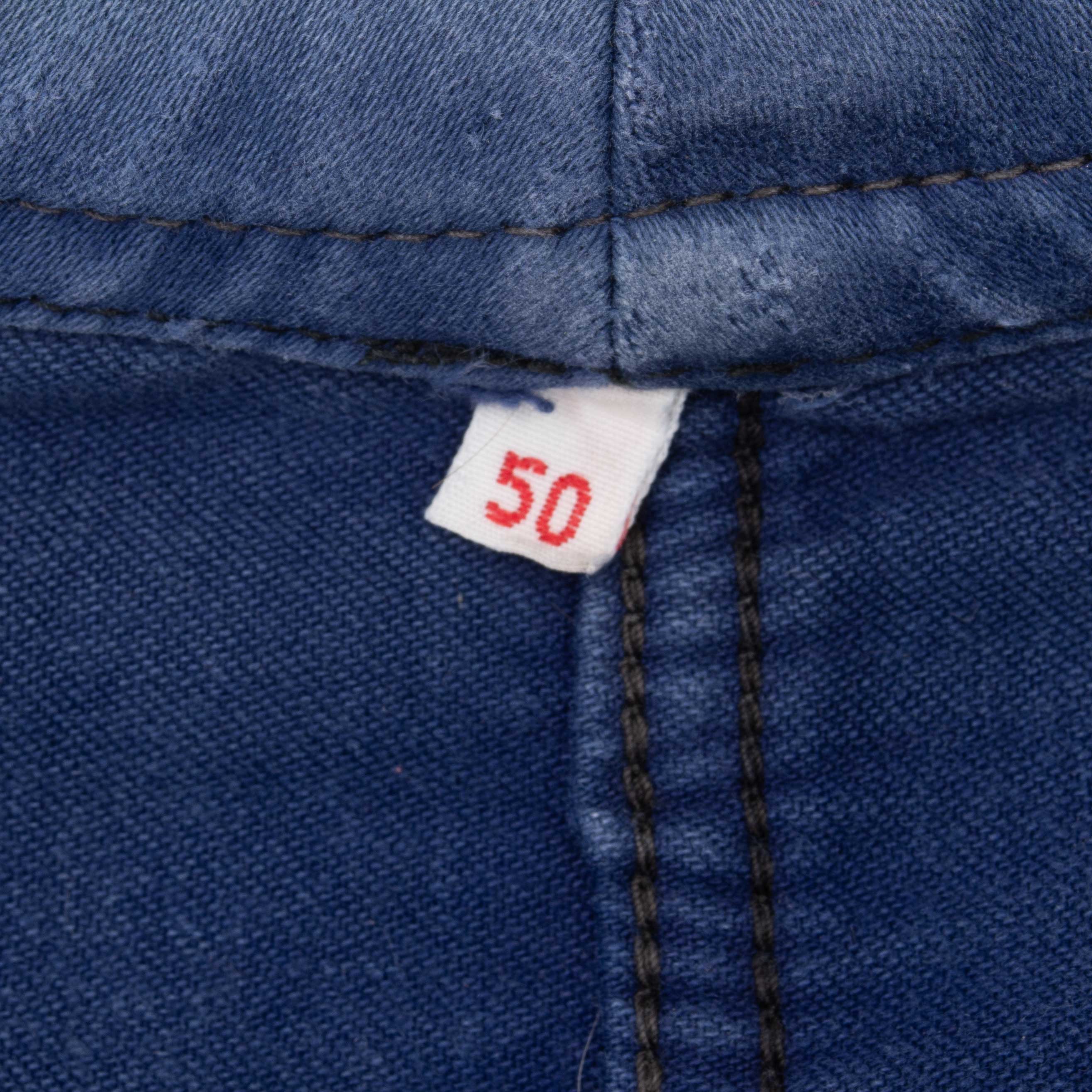 Vintage French Workwear Mont St Michel Jacket 1960S Size Medium Made In France