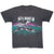 VINTAGE ANIMAL PRINT KILLER WHALE ORCA SEA WORLD TEE SHIRT 1992 MEDIUM