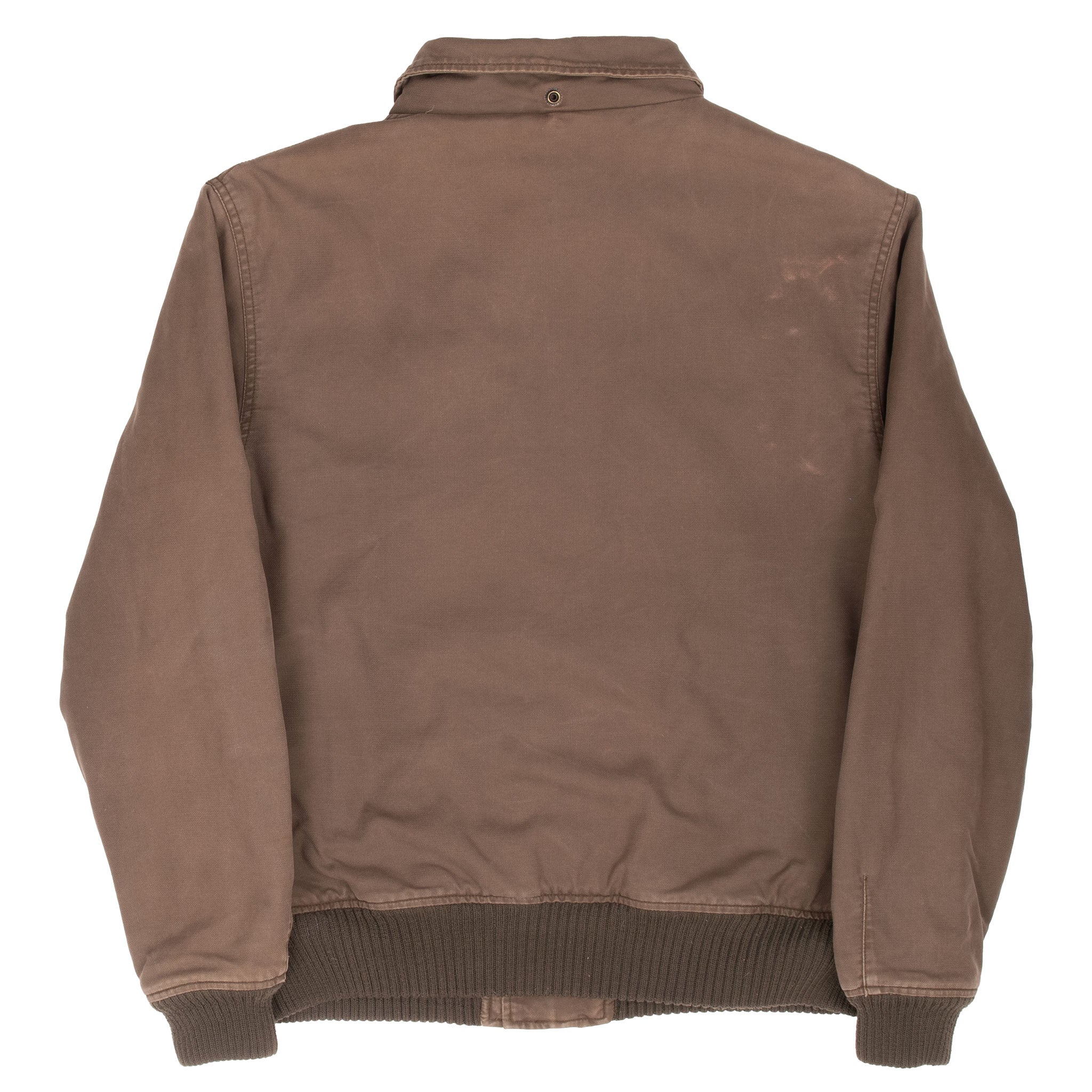 Vintage Zoo York Military Style Faux Fur Lined Deck Jacket Size Large 2000S