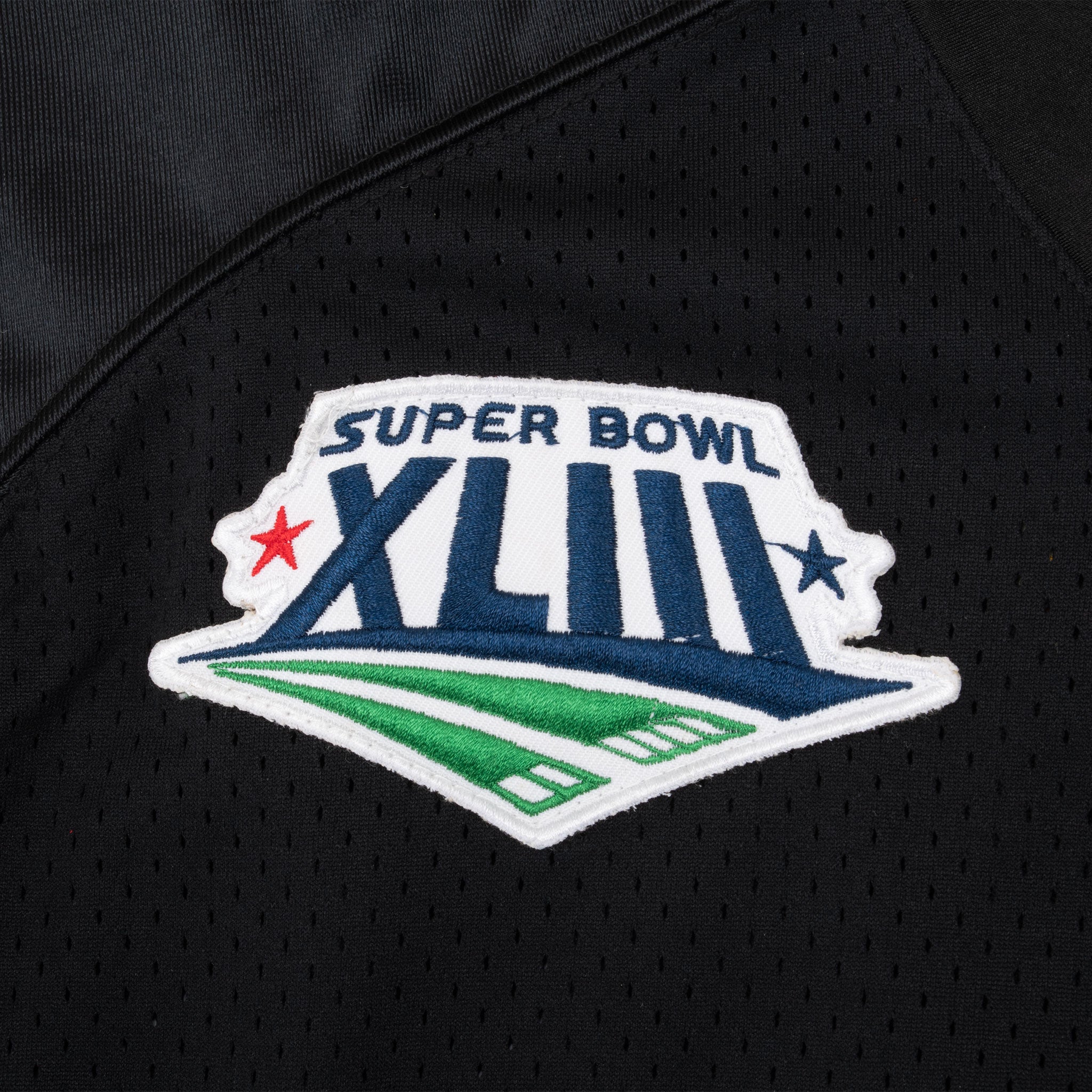 Vintage Nfl Pittsburgh Steelers Super Bowl XLIII Holmes #10 Reebok Jersey 2009 Size 54