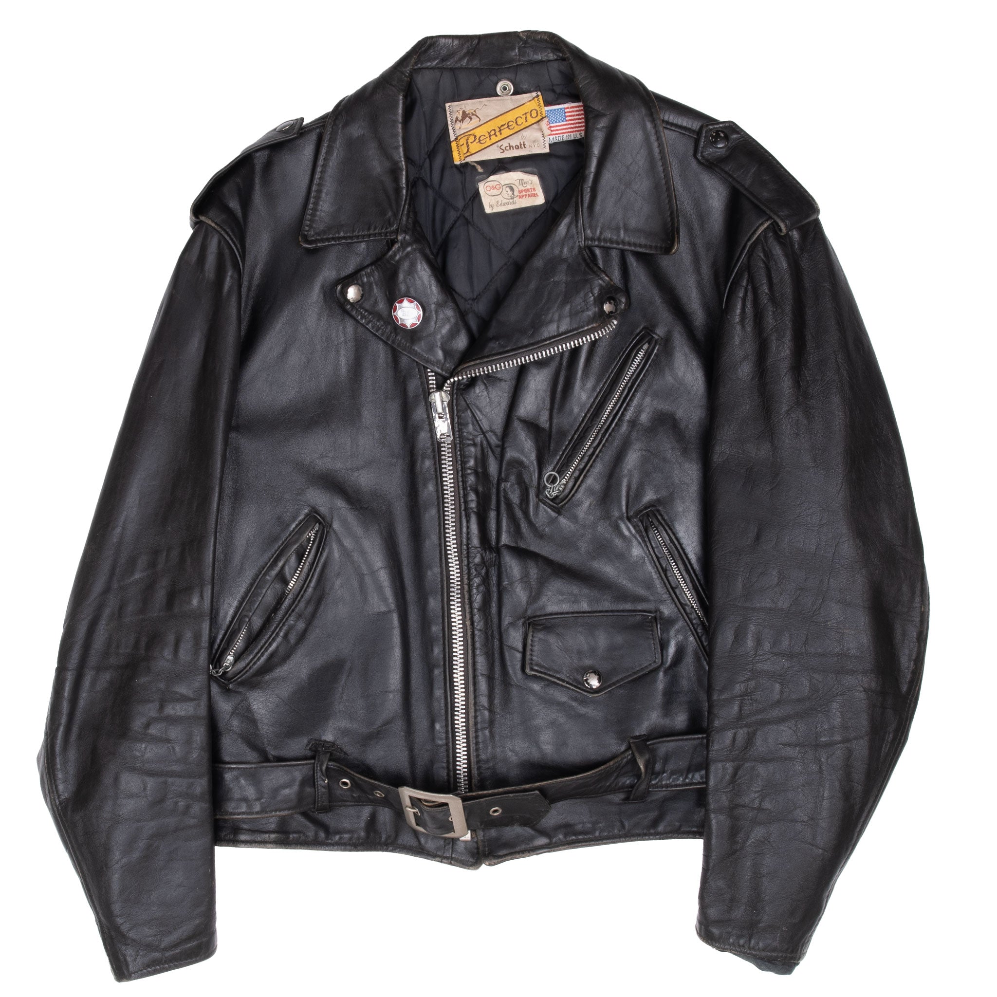 Vintage Schott 618hh VINTAGE SCHOTT PERFECTO LEATHER