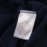 Vintage Navy Blue Nike Spellout Swoosh Hoodie 2000S Size XL