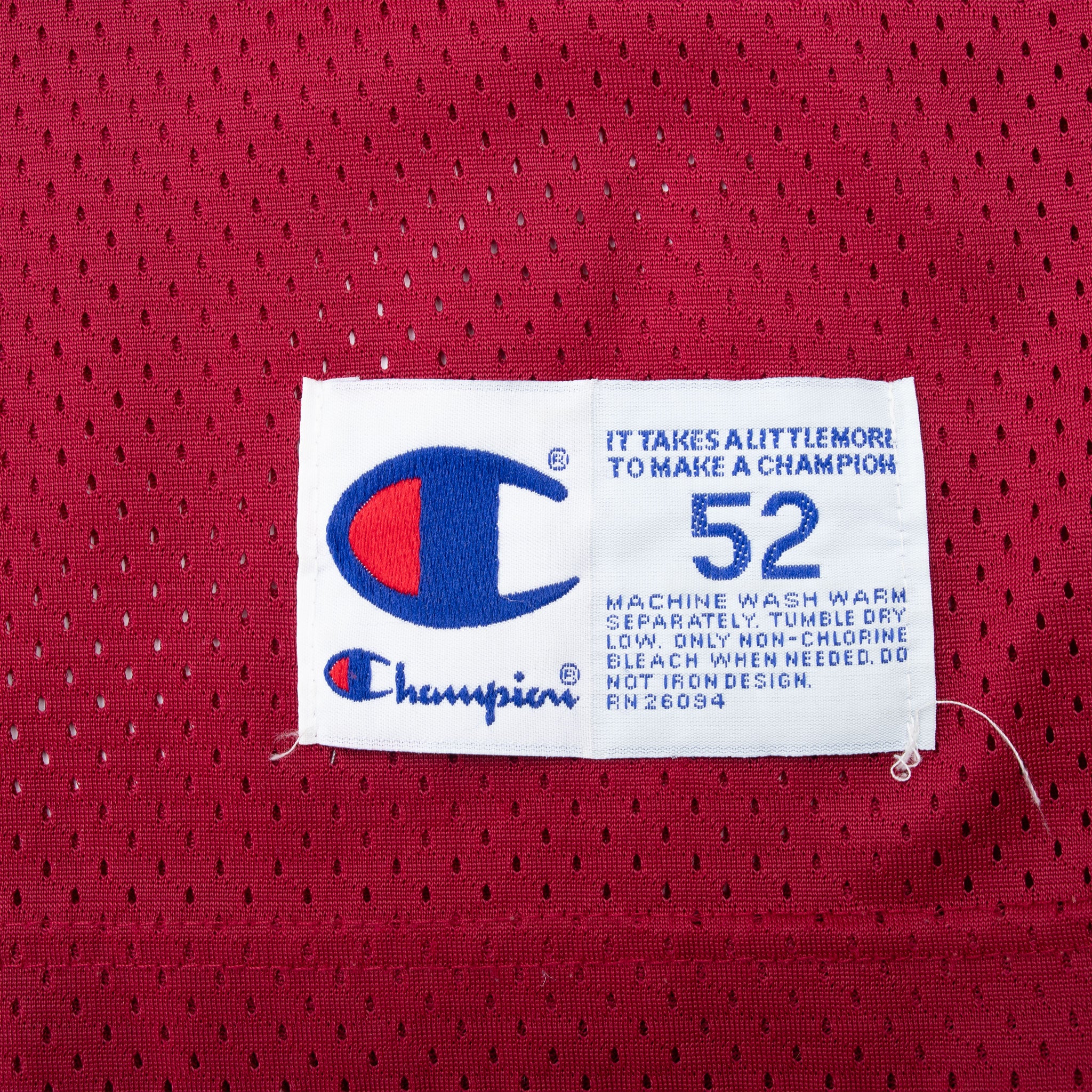 Vintage Nfl Washington Redskins Brad Johnson #14 Champion Jersey 1990S Size 2XL