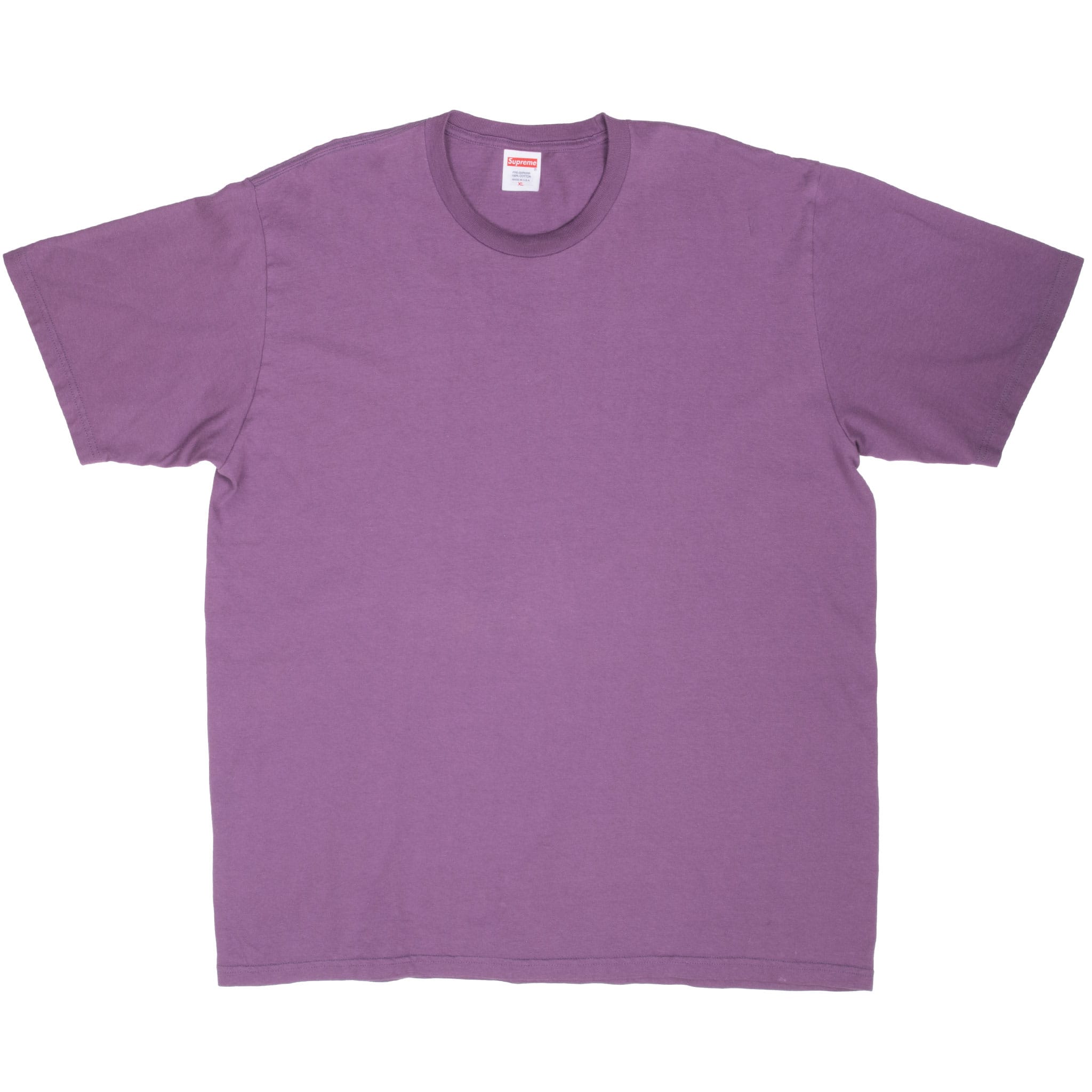 SUPREME BLANK PURPLE TEE SHIRT SIZE XL MADE IN USA