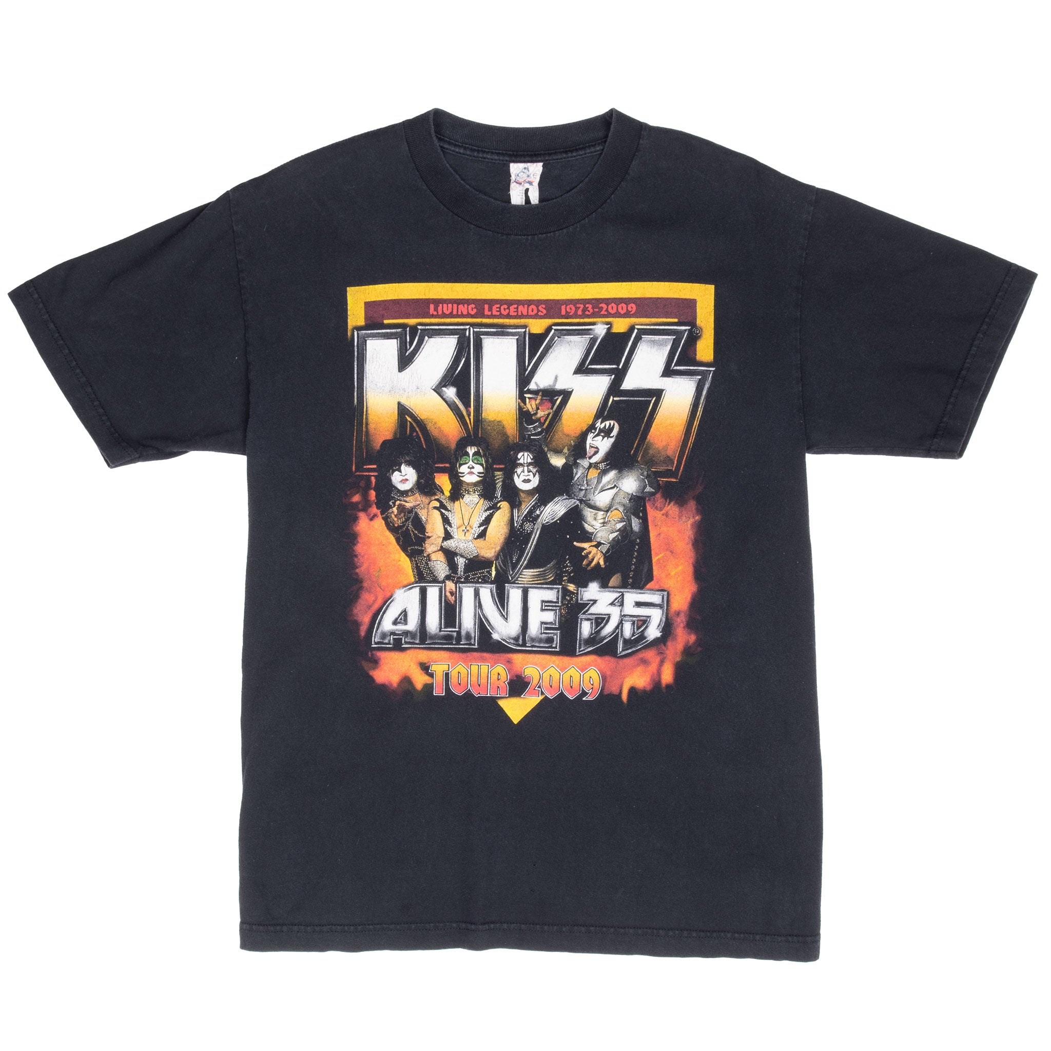 Vintage Kiss Alive 35 Tour 2009 Tee Shirt Size Medium