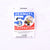Peanuts 50 Celebration neck tag with Snoopy, Charlie Brown, Large size, and Made in USA text