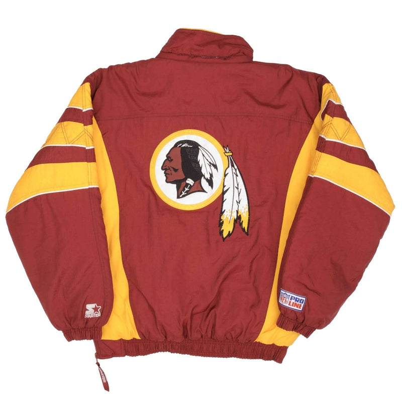 VINTAGE NFL WASHINGTON REDSKINS STARTER PROLINE PULLOVER