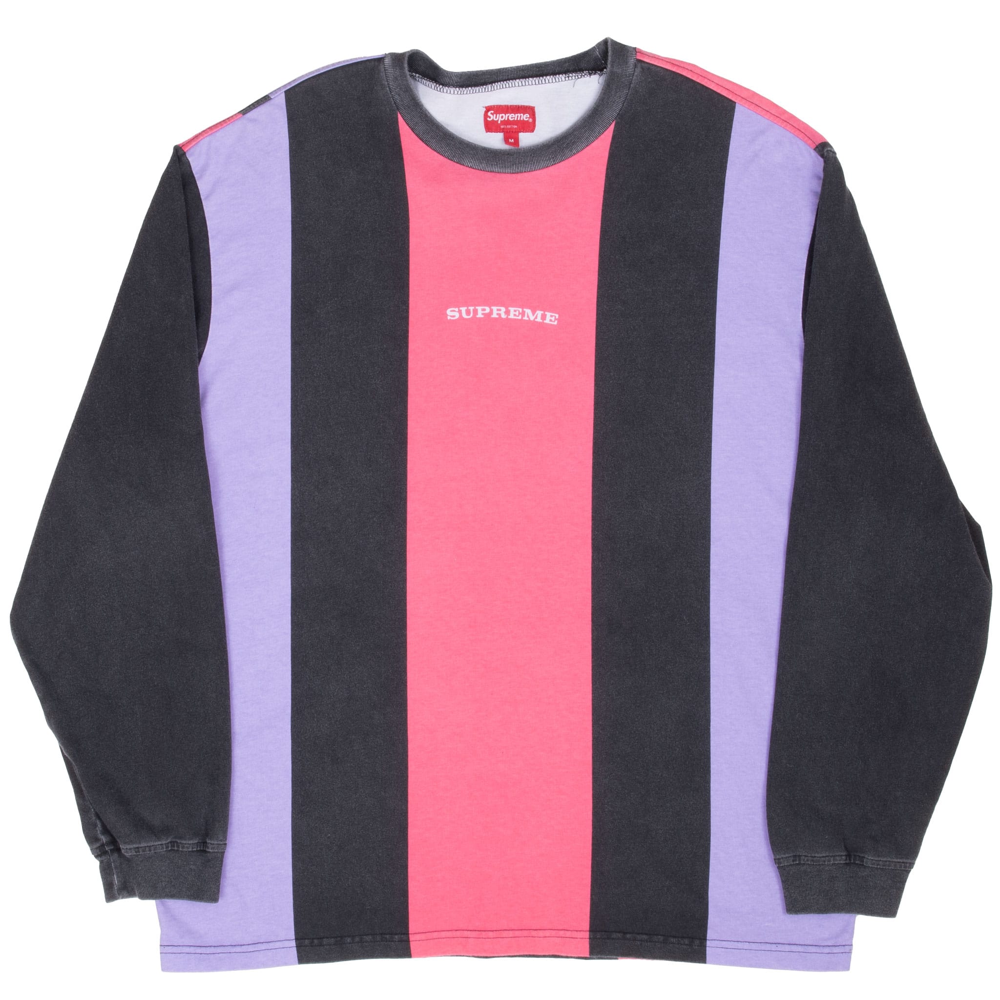 SUPREME GLOBAL STANDARD BLACK LONG SLEEVE TEE SHIRT SIZE MEDIUM