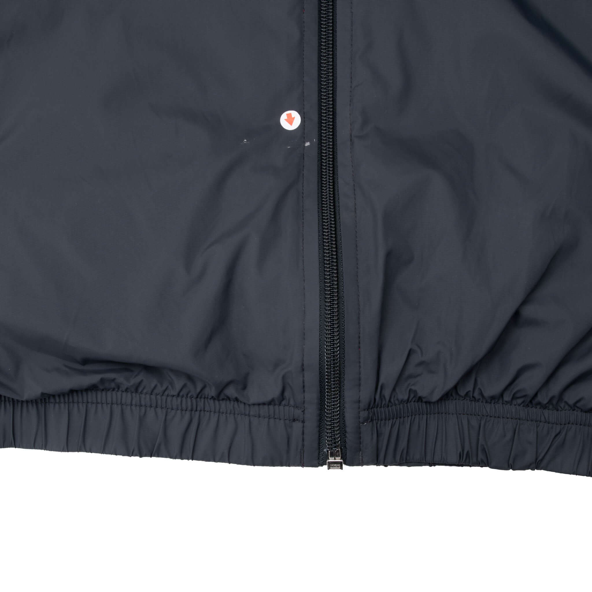 VINTAGE NIKE CLASSIC SWOOSH GREY & RED WINDBREAKER JACKET 2000S XL