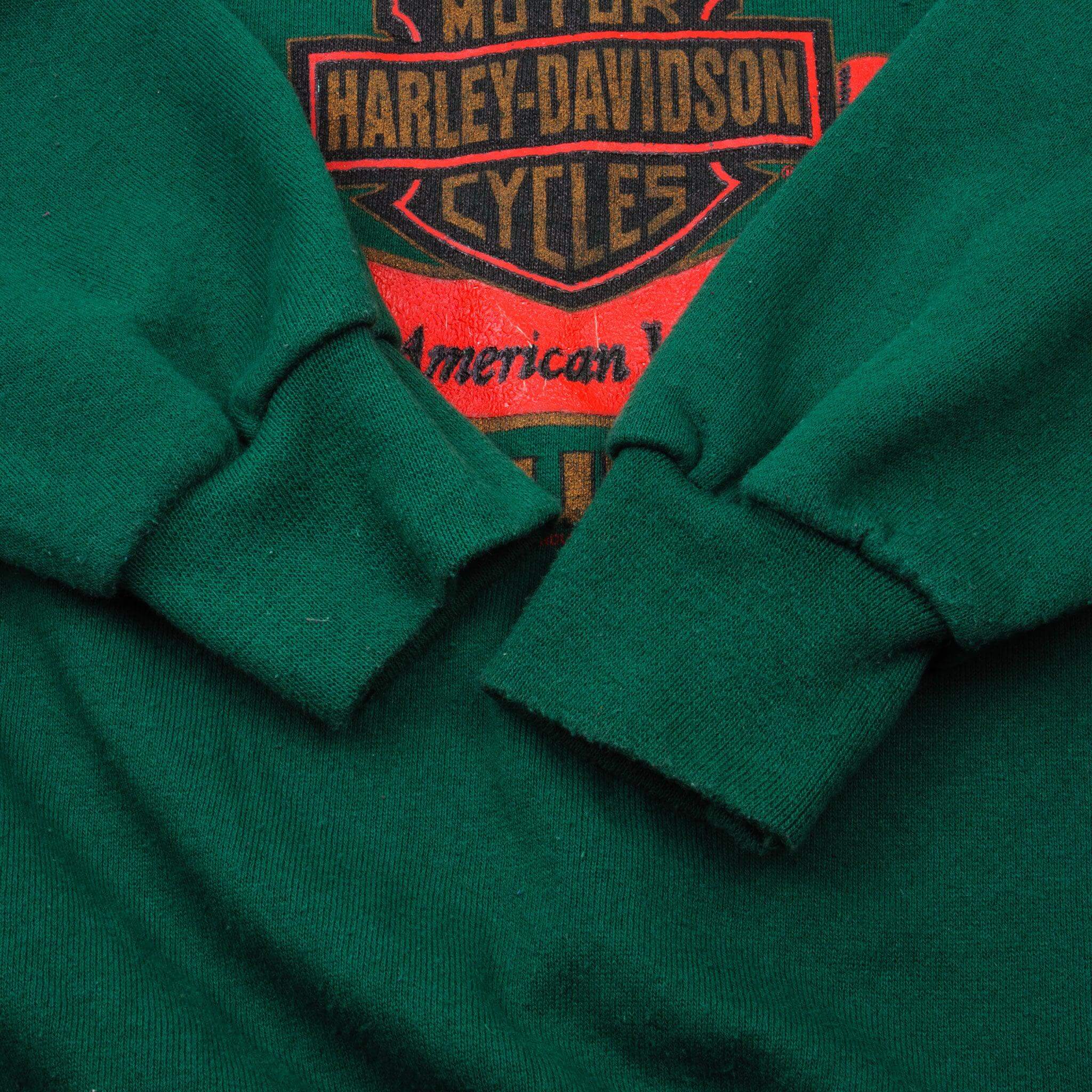 Vintage Harley Davidson Sweatshirt Milwauki, WI Size Large Made In Usa 1994