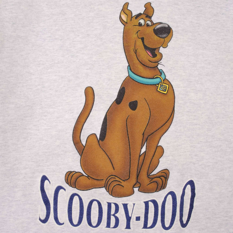 Vintage Scooby Doo Grey Sweatshirt 1998 Size Large Made In USA