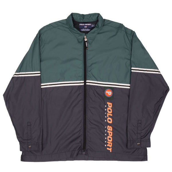 Vintage Polo Sport Ralph Lauren Windbreaker Jacket Size XL