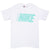VINTAGE NBA NIKE SPELLOUT LATE 1980S TEE SHIRT SIZE MEDIUM MADE IN USA