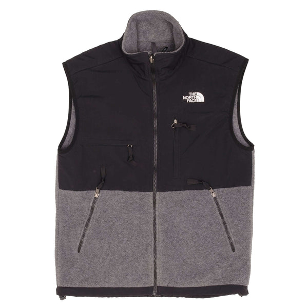 Vintage The North Face Polartec Denali Dark Gray Fleece Jacket Size Small