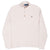 VINTAGE POLO RALPH LAUREN BEIGE QUARTER ZIP SWEATER MEDIUM 1990S