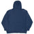VINTAGE NIKE SPELLOUT SWOOSH NAVY BLUE HOODIE SWEATSHIRT 2000S SIZE 2XL