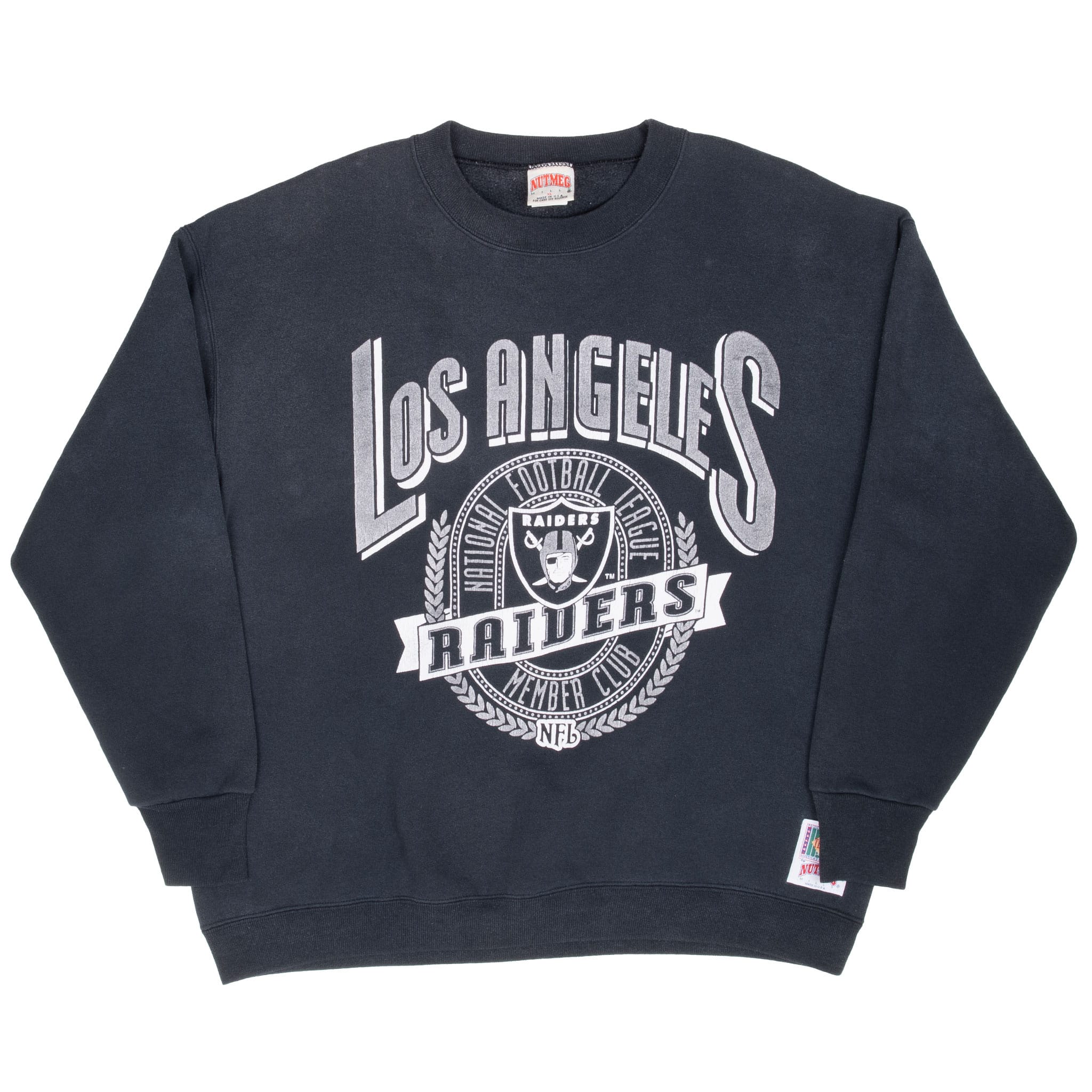 VINTAGE NFL LOS ANGELES RAIDERS EARLY 1990S SWEATSHIRT XL MADE IN USA