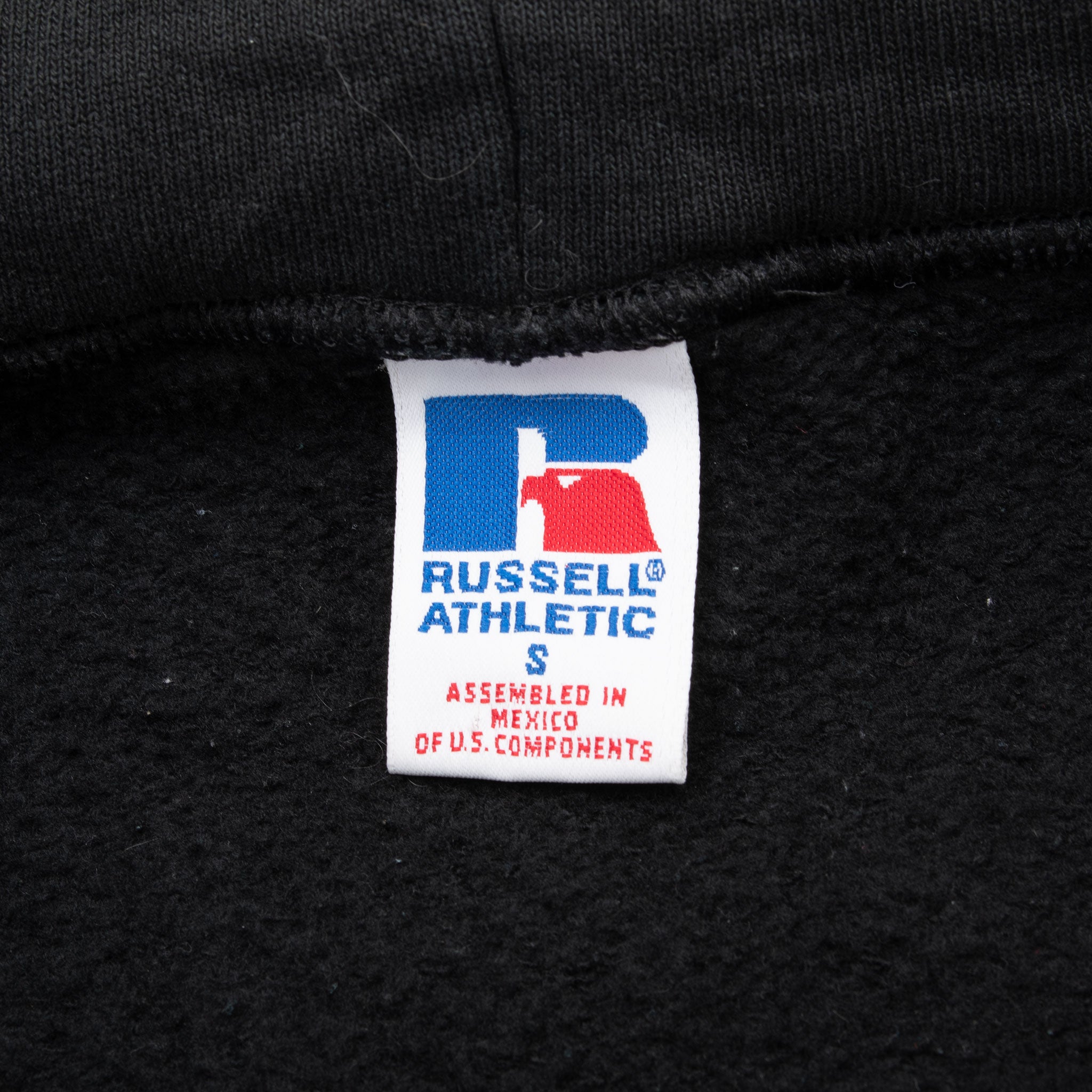 Vintage San Diego State University Black Fullzip Hoodie 1990S Size Small