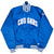 VINTAGE BYU BRIGHAM YOUNG COUGARS STARTER SATIN BOMBER JACKET 1980S LARGE