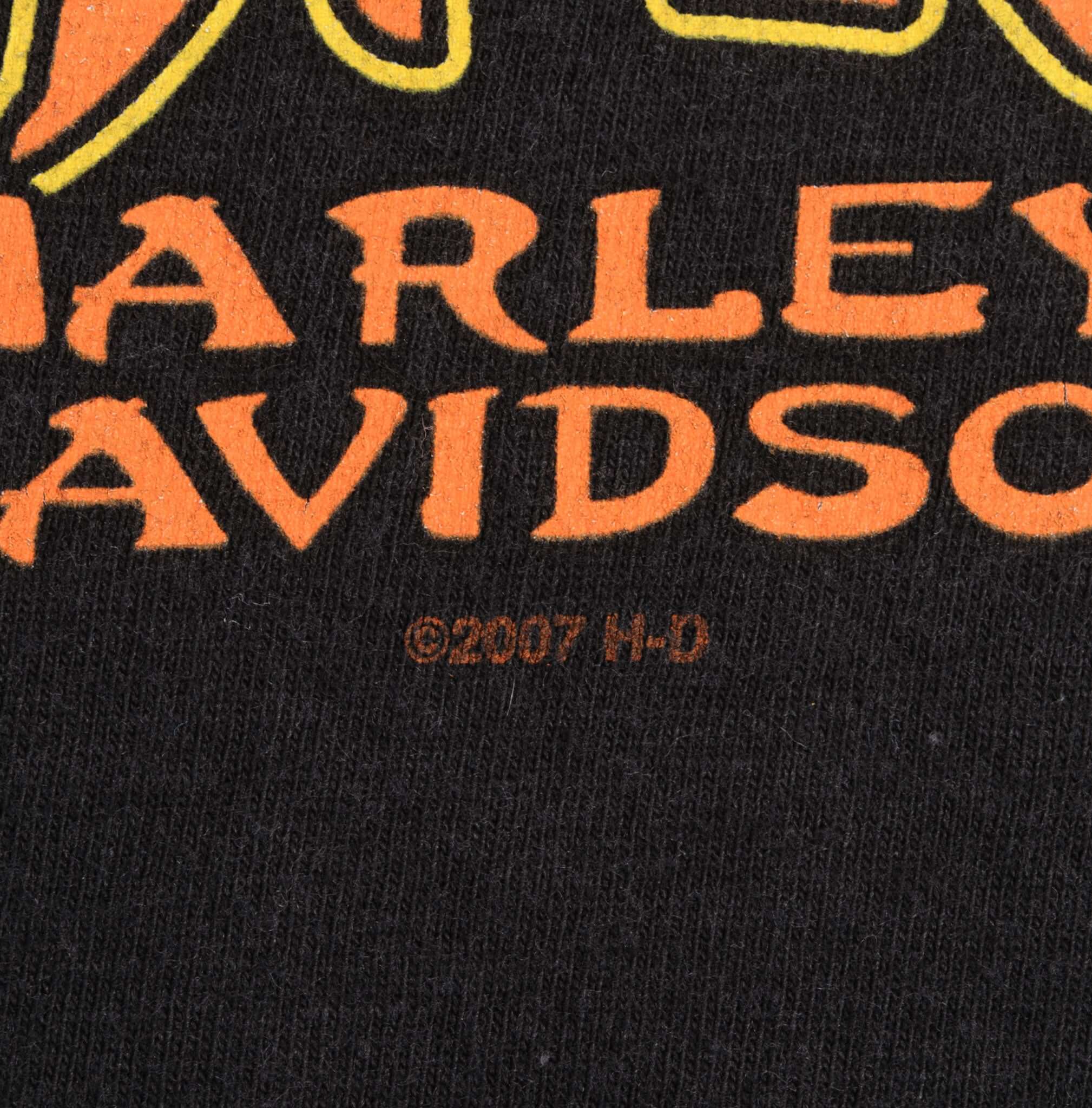 Vintage Harley Davidson Maui Hawaii 2007 Tee Shirt Size XL