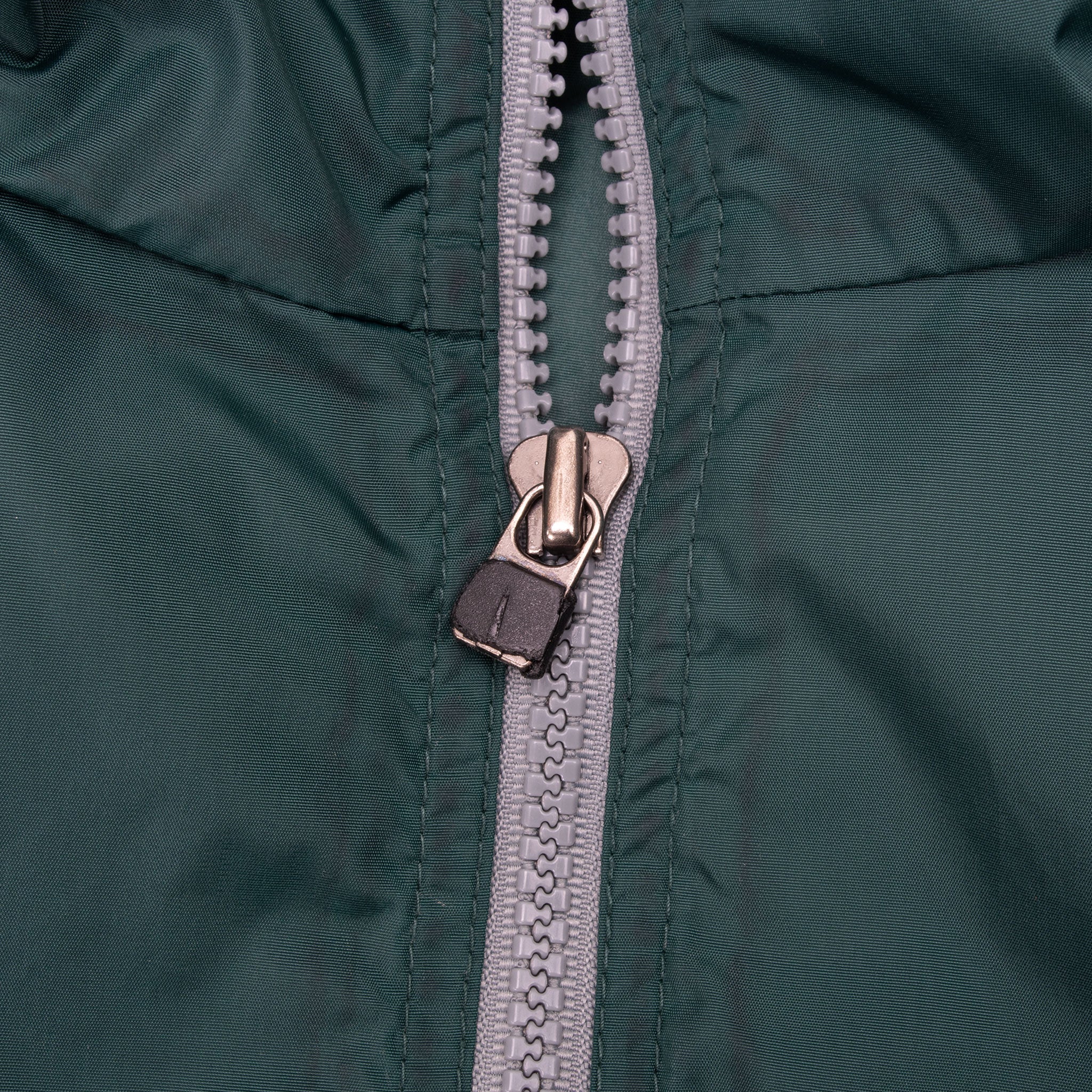 VINTAGE NIKE CLASSIC SWOOSH GREEN WINDBREAKER JACKET 1990S XL