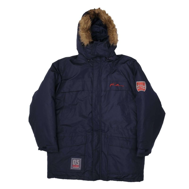 Vintage Fubu Winter Parka Jacket Size XL