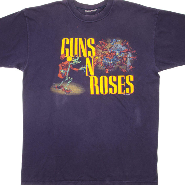 CAMISETA VINTAGE DE GUNS N ROSES 1987 TALLA XL