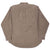 VINTAGE RALPH LAUREN KHAKI BROWN SHIRT 1990S SIZE XL