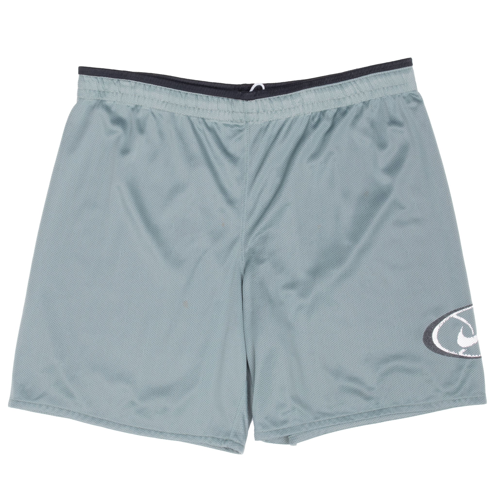 Vintage Nike Sage Green Reversible Basketball Track Shorts 1990S Size Large