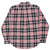 VINTAGE RALPH LAUREN BLACK RED PLAID CHECKERED SHIRT 1990S LARGE