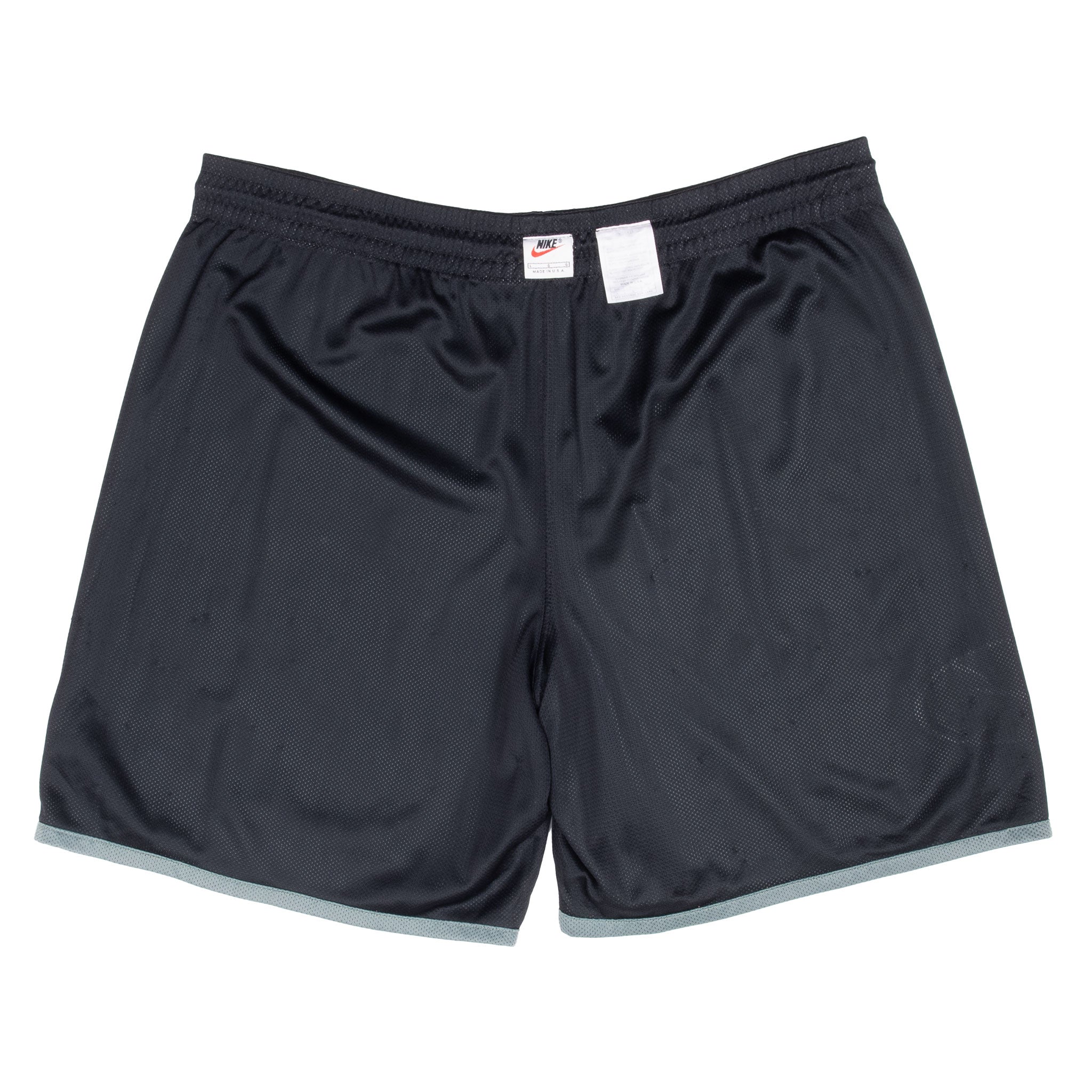 Vintage Nike Sage Green Reversible Basketball Track Shorts 1990S Size Large